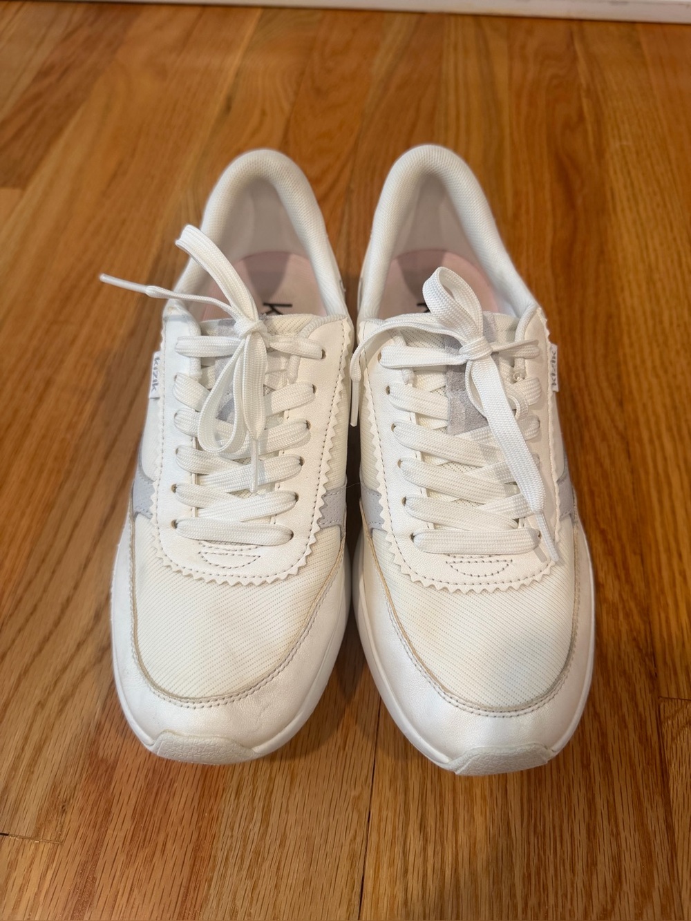 Kizik Prague Hands Free Slip-On Sneakers White Women’s 8 - Picture 2 of 6